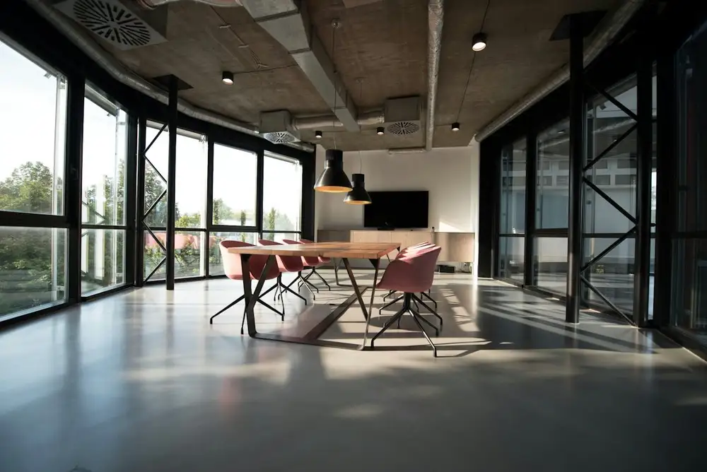 Refined private office